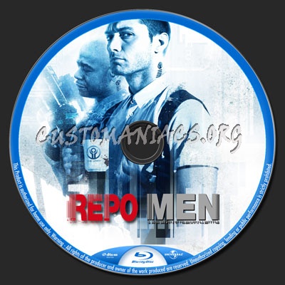 Repo Men blu-ray label