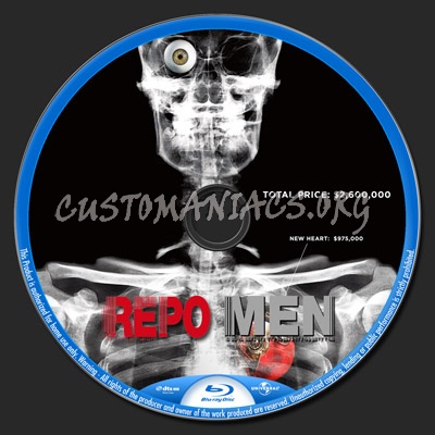 Repo Men blu-ray label