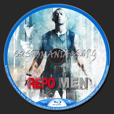 Repo Men blu-ray label