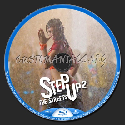 Step Up 2 The Streets blu-ray label