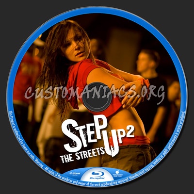 Step Up 2 The Streets blu-ray label