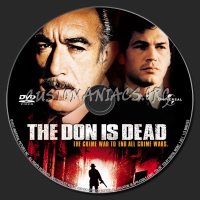 The Don is Dead dvd label