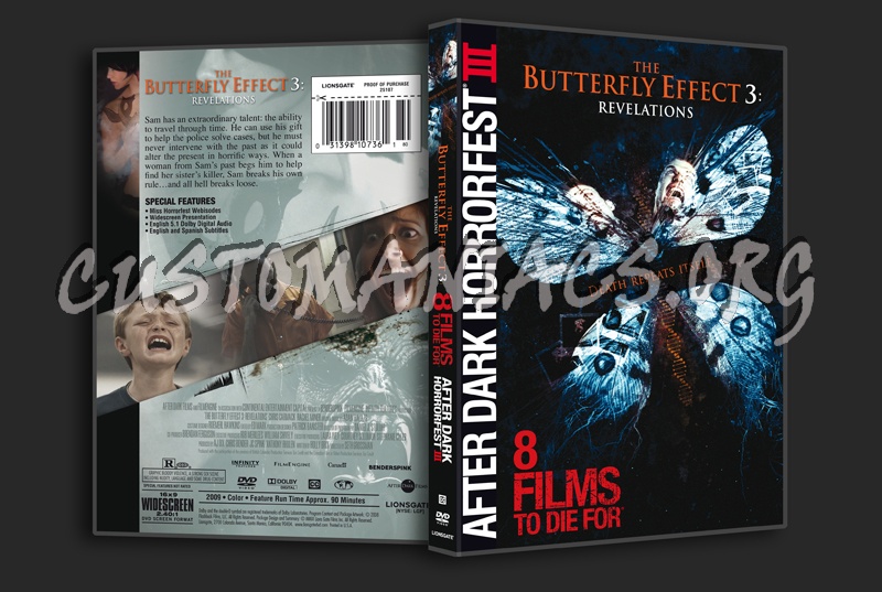 The Butterfly Effect 3 dvd cover