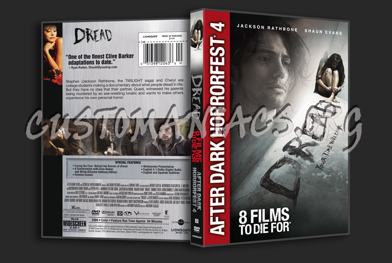 Dread dvd cover