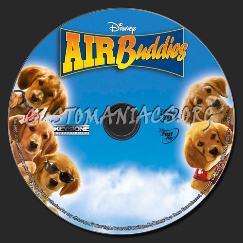 Air Buddies dvd label