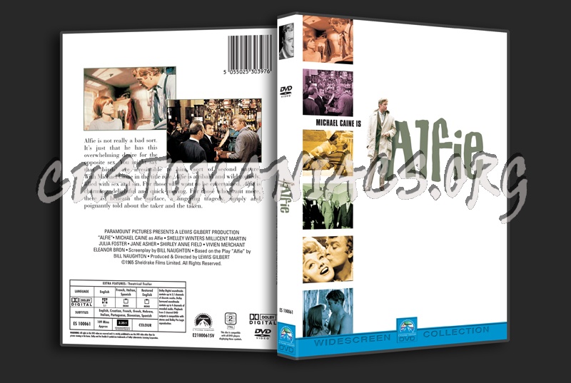 Alfie (1965) dvd cover