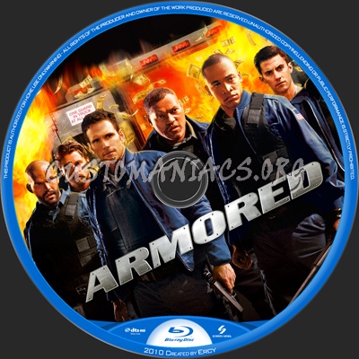 Armored blu-ray label