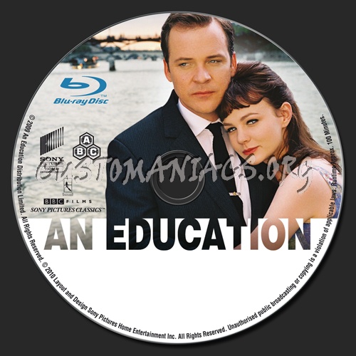 An Education blu-ray label