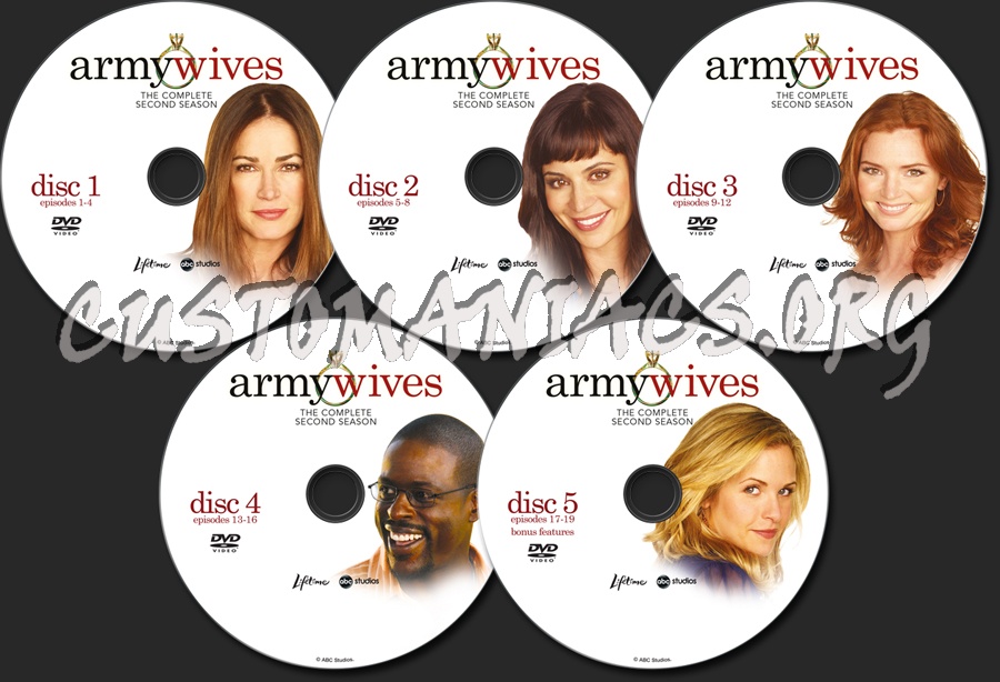 Army Wives Season 2 dvd label