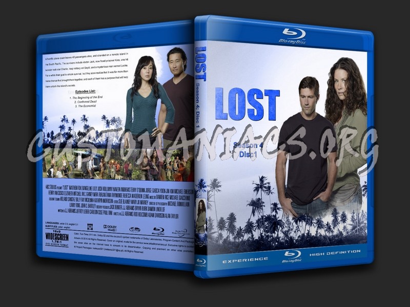 Lost - Season 4 blu-ray cover