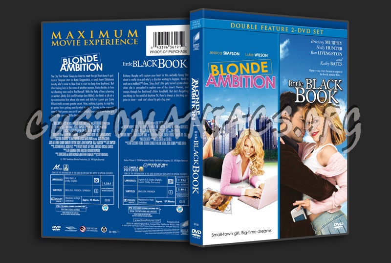 Blonde Ambition / Little Black Book dvd cover