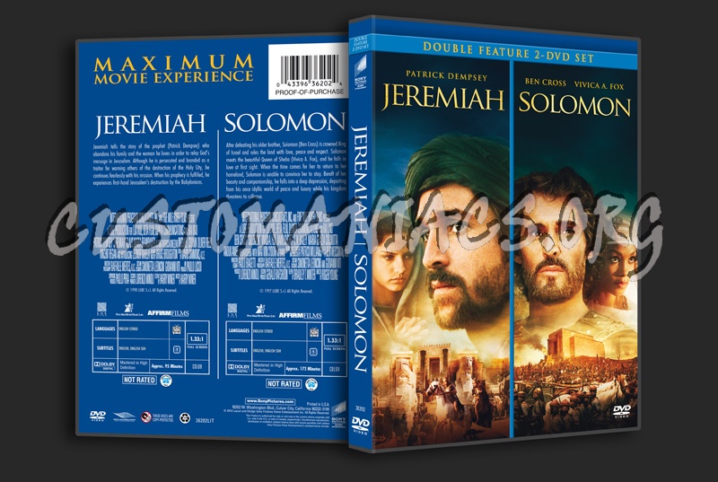 Jeremiah / Solomon dvd cover