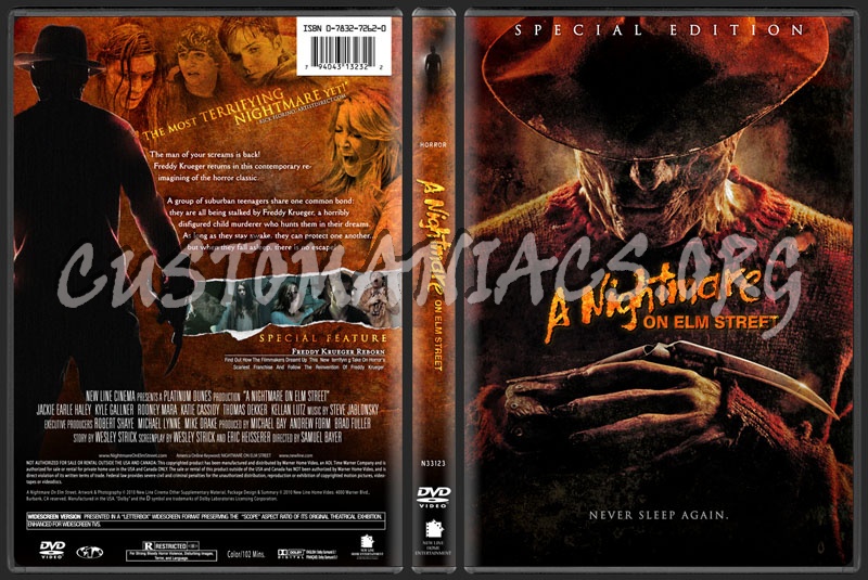 A Nightmare on Elm Street (2010) dvd cover