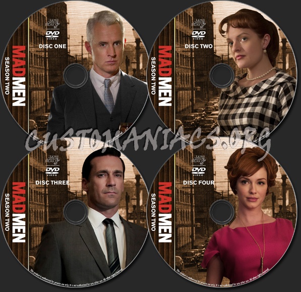 Mad Men - TV Collection - Season 2 dvd label