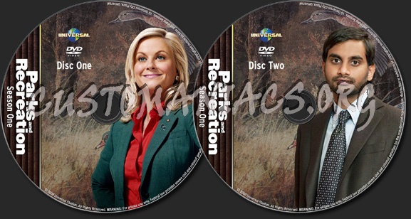 Parks and Recreation - TV Collection - Season 1 dvd label