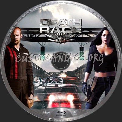 Death Race blu-ray label