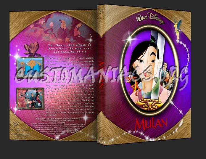 Mulan dvd cover