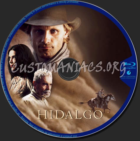 Hidalgo blu-ray label