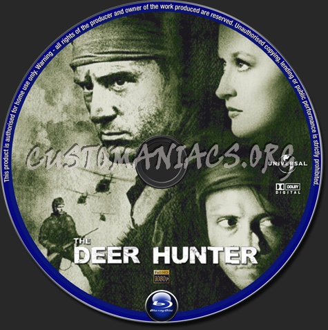 The Deer Hunter blu-ray label