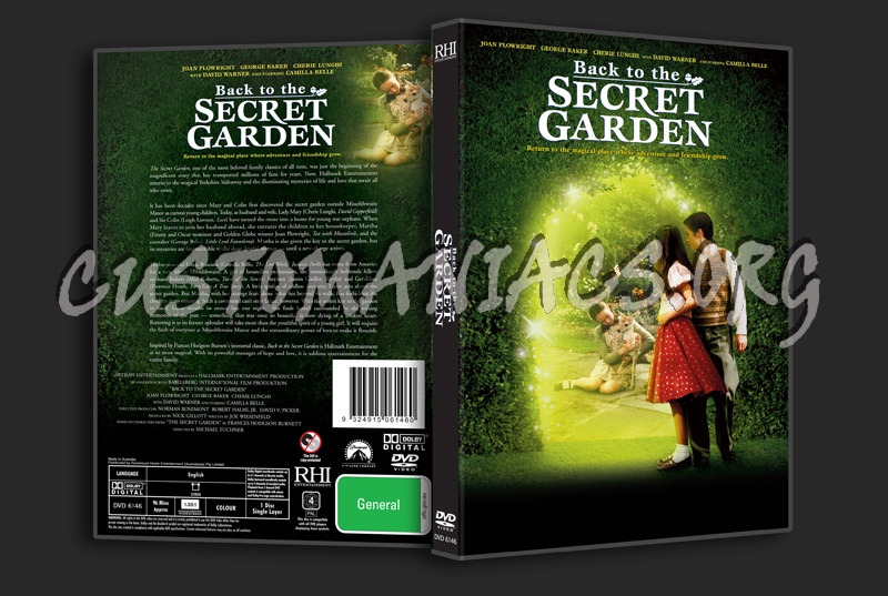 Back to the Secret Garden dvd cover