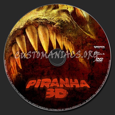 Piranha 3d dvd cover