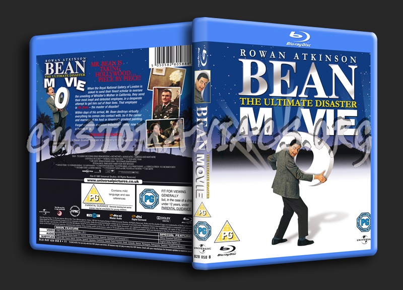 Bean the Ultimate Disaster Movie blu-ray cover