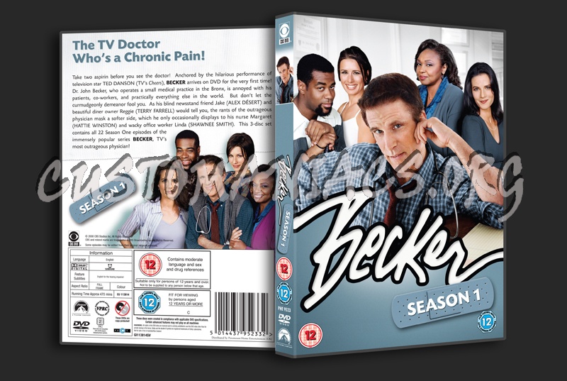 Becker Season 1 dvd cover