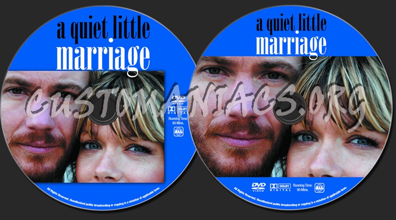 A Quiet Little Marriage dvd label