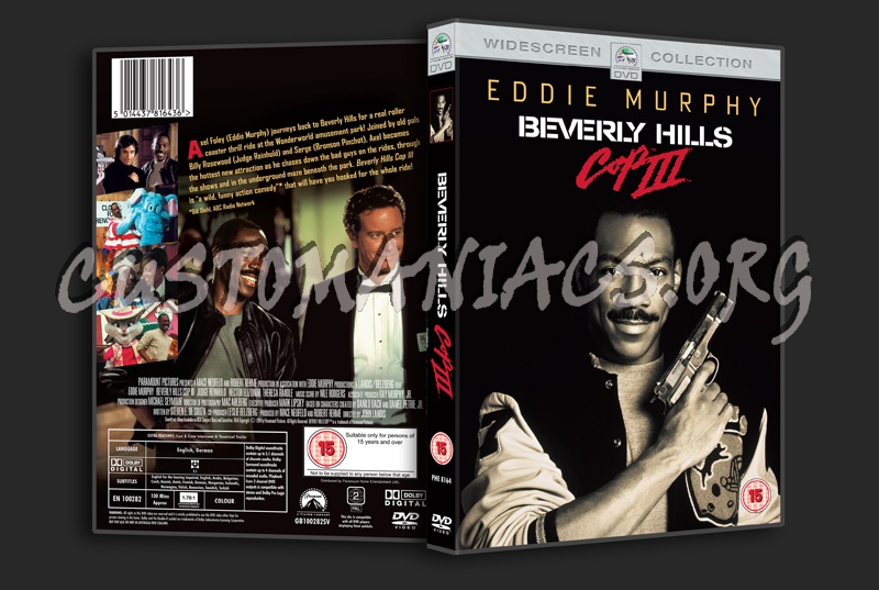 Beverly Hills Cop 3 dvd cover