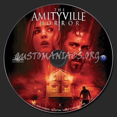 The Amityville Horror (2005) blu-ray label