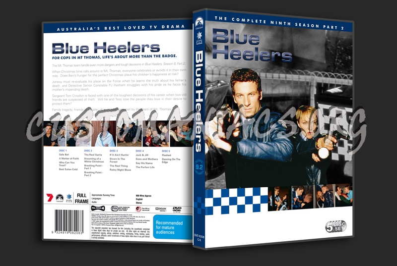 Blue Heelers Season 9 Part 2 dvd cover
