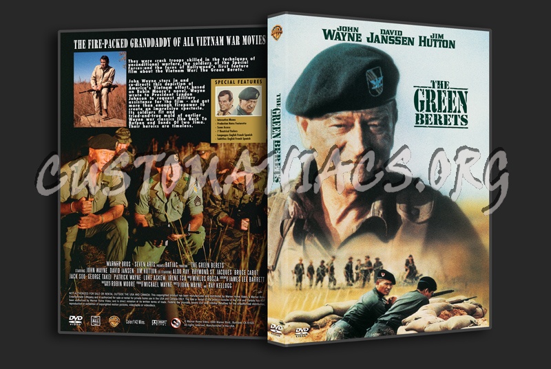 The Green Berets dvd cover