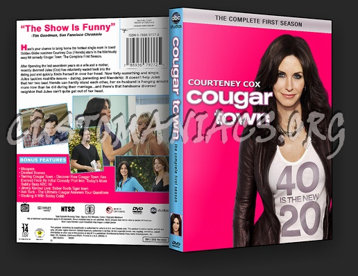 Cougar Town Season 1 dvd cover