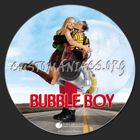 Bubble Boy dvd label