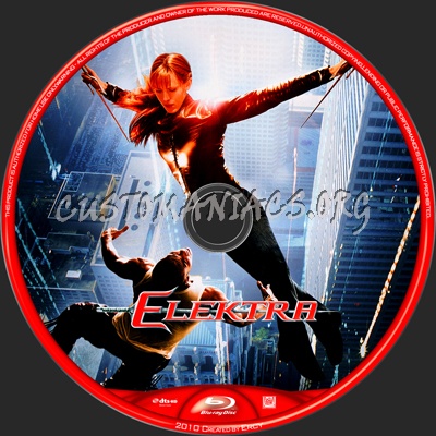 Elektra blu-ray label