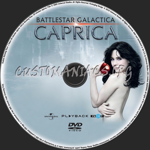 Caprica dvd label