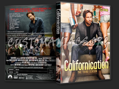 Californication Season 3 dvd cover