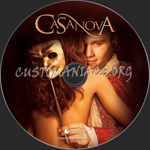 Casanova dvd label