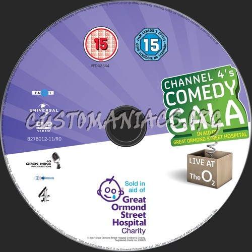 Channel 4's Comedy Gala dvd label