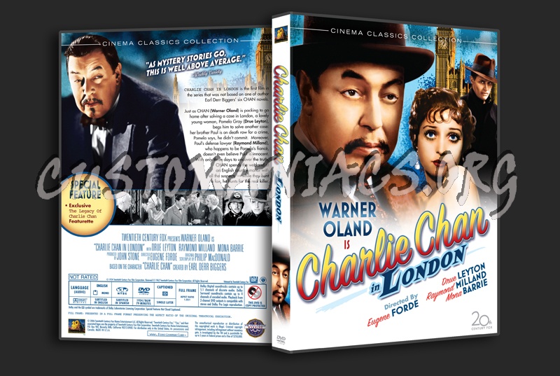 Charlie Chan in London dvd cover