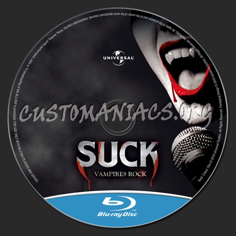 Suck blu-ray label