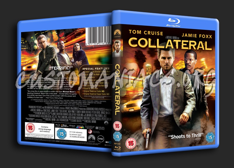 Collateral blu-ray cover