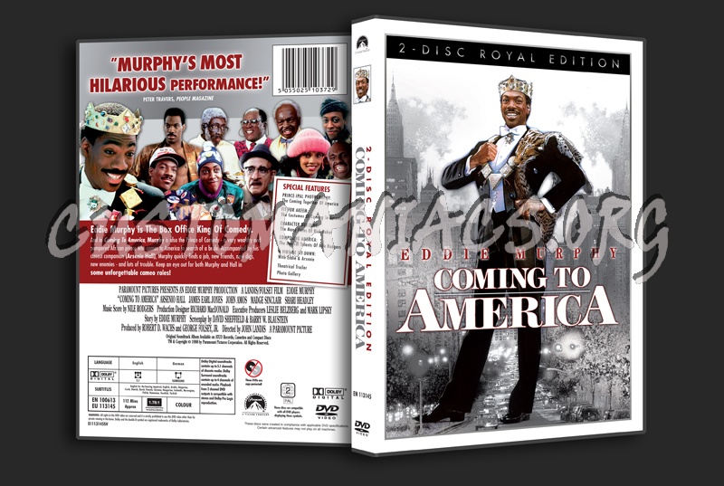 Coming To America Dvd Cover Dvd Covers Labels By Customaniacs Id 116258 Free Download Highres Dvd Cover