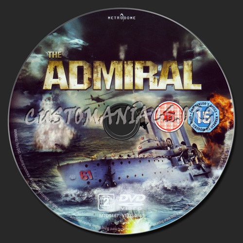 The Admiral dvd label