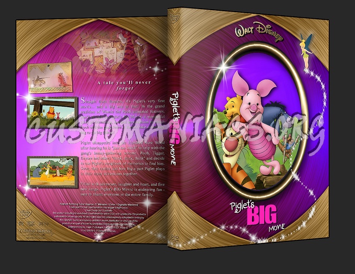 Piglets Big Movie dvd cover