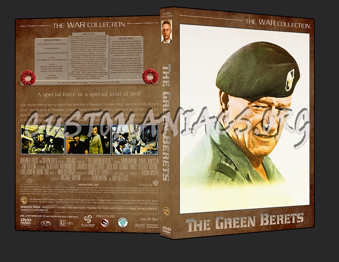 War Collection The Green Berets dvd cover