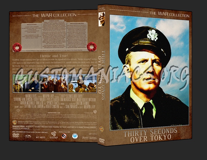 War Collection Thirty Seconds Over Tokyo dvd cover