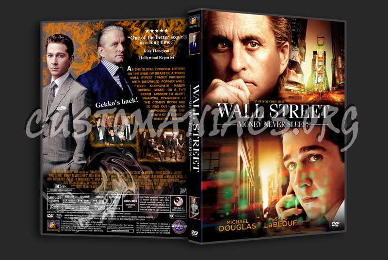 Wall Street: Money Never Sleeps dvd cover