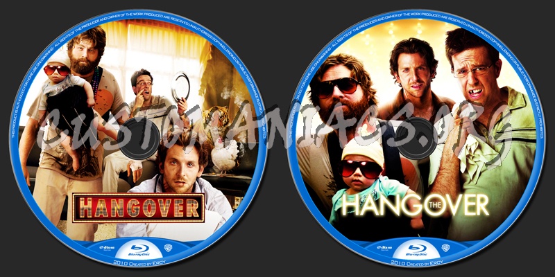 The Hangover blu-ray label