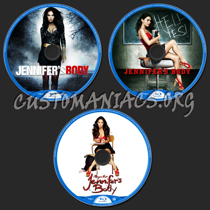 Jennifer's Body blu-ray label